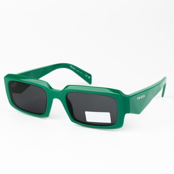 NEW Prada PR27ZS 11L08Z Mango Dark Grey Square Unisex Sunglasses 0PR 27ZS - Picture 6 of 14